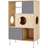 Furniture Style Modern Cat Bookcase Cat Tree Shelves With Storage