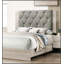 Lit luxueux avec tête de lit capitonnée, espace de couchage spacieux et fabrication durable pour un confort et un style ultimes.