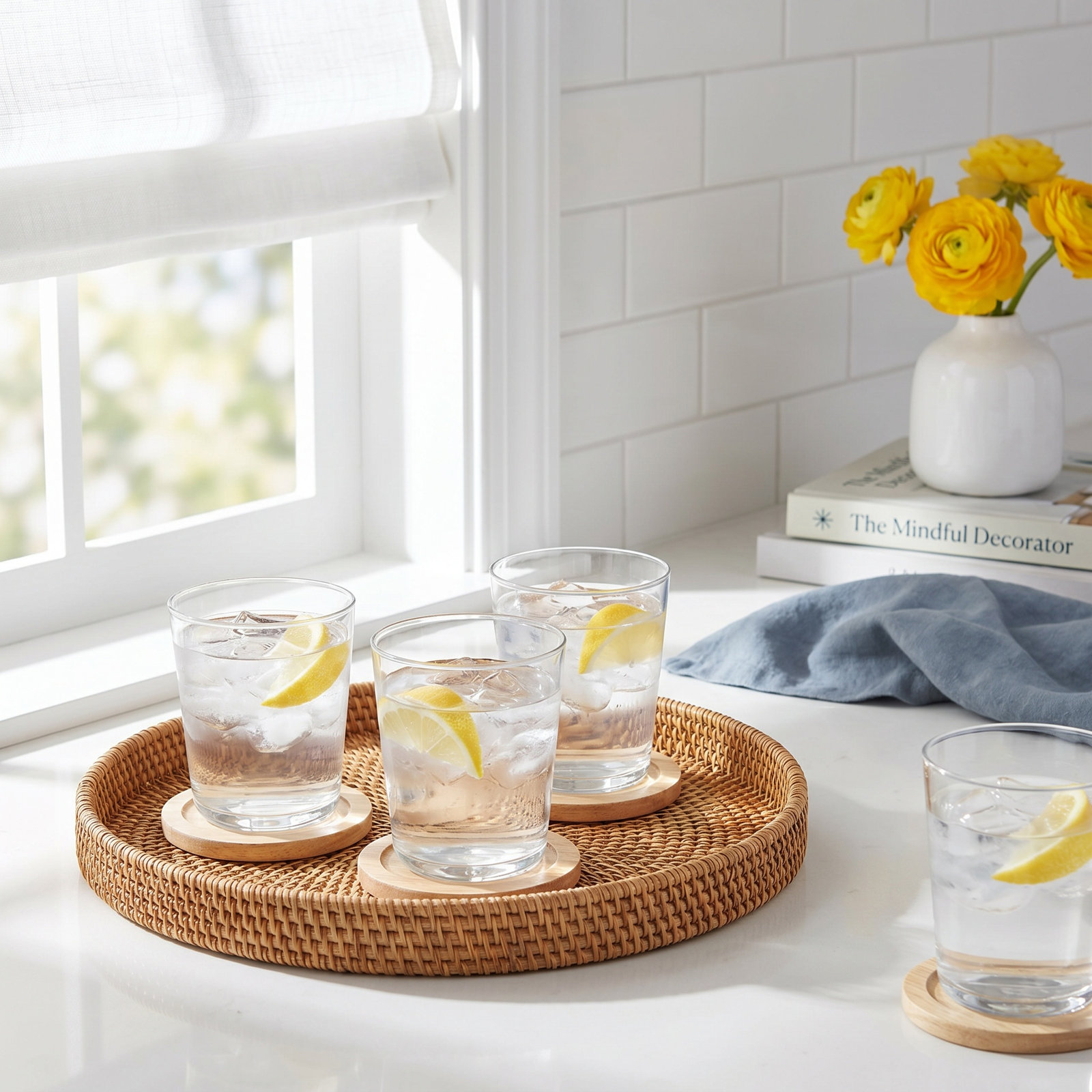 Plastic Whiskey Glass, Clear