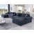 Dark Blue Chenille