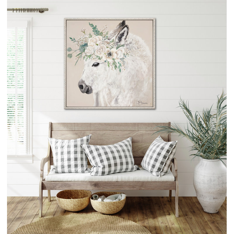 «Hope the Donkey», art mural sur toile