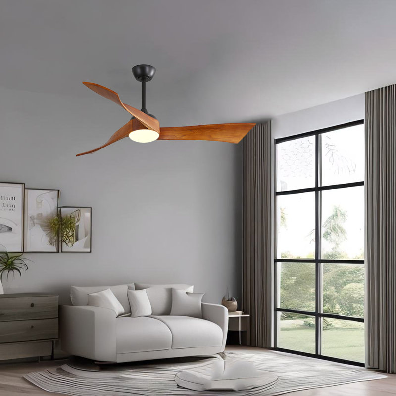 Lonnell 52'' Ceiling Fan with LED Lights