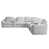 Silver Gray Polyester selected