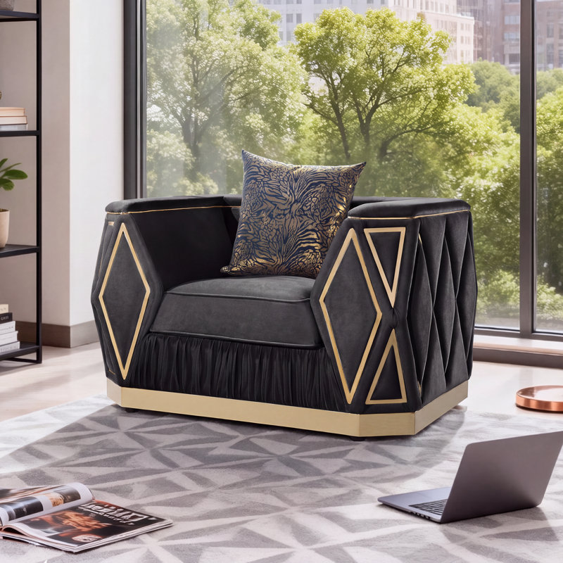 Chaise Dulaney - noir, Noir