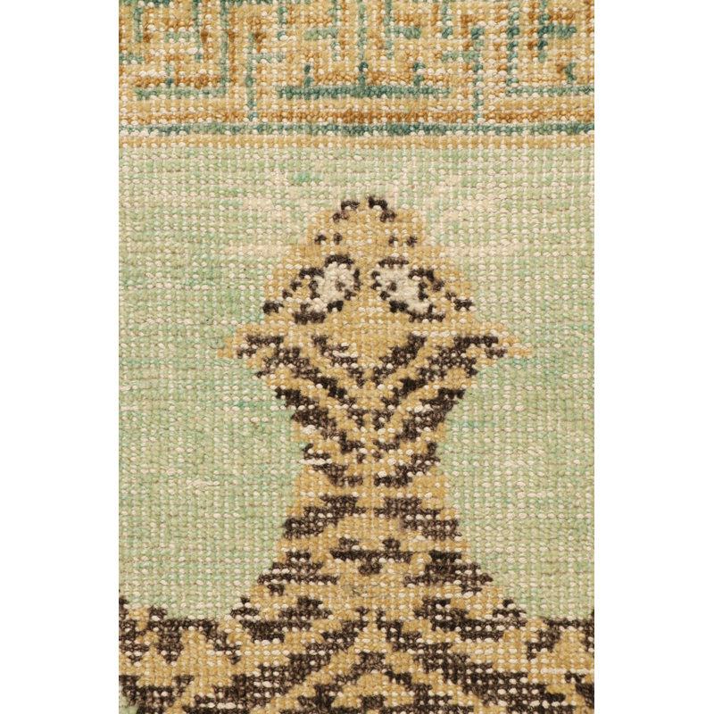 Distressed Homage Animal Print Area Rug, Runner 3' x 12'