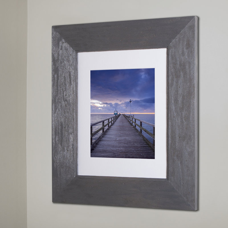 13.125'' W 16'' H Recessed Framed Medicine Cabinet Mirror 2 Adjustable, Black