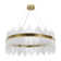 Esiquio LED Unique Chandelier with Crystal Accents without Remote