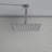10-Inch High-Pressure Rain Shower Head With Shower Arm-129047563