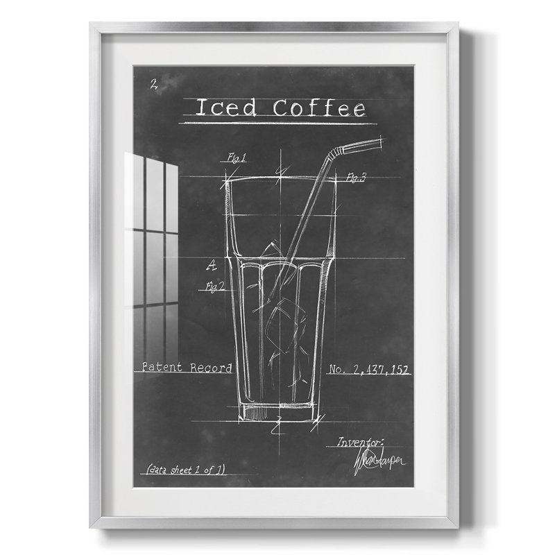 Wiggins - Toile tendue avec châssis, 25.5" H x 17.5" W, Silver