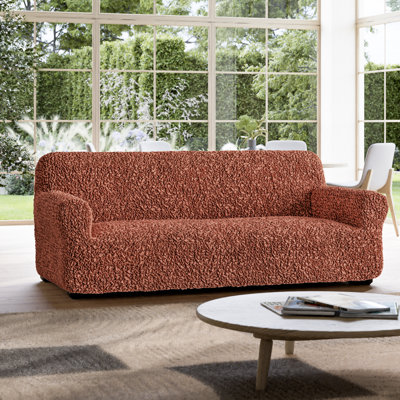 Stretchy Slipcover for 3-Seater Sofa - Eco-Friendly & Soft - Fuco Cotton Collection