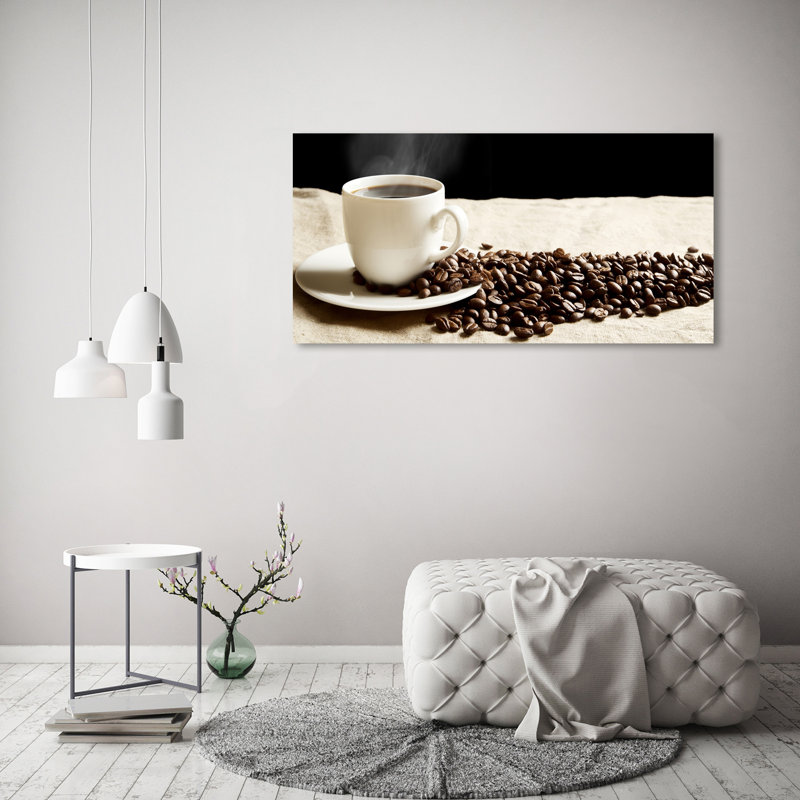 Aromatic Coffee - Wrapped Canvas Print
