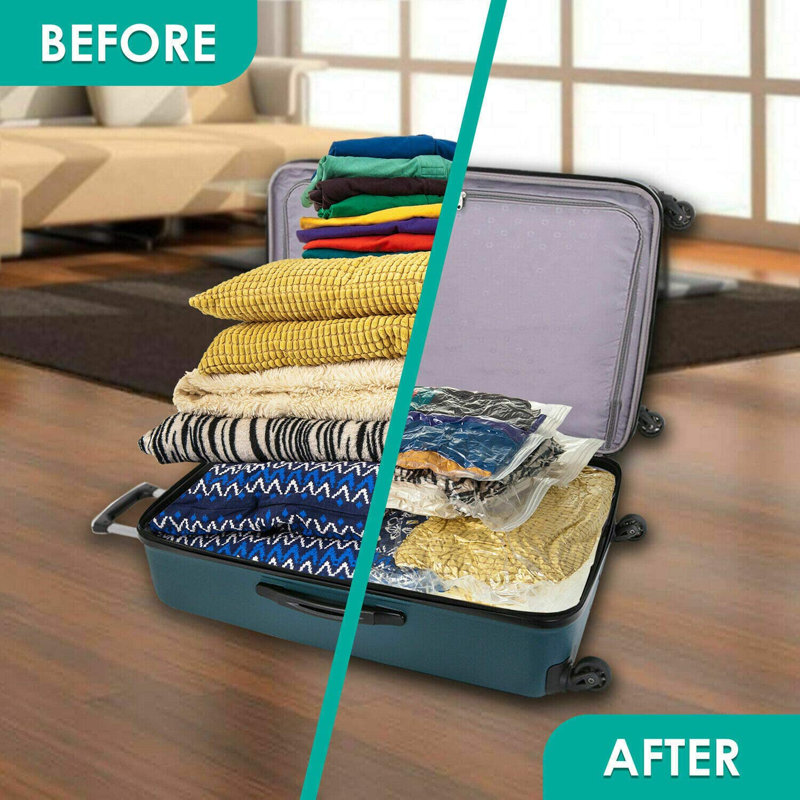 Symple Stuff Rivenbark Plastic / Acrylic Vacuum Storage Bags