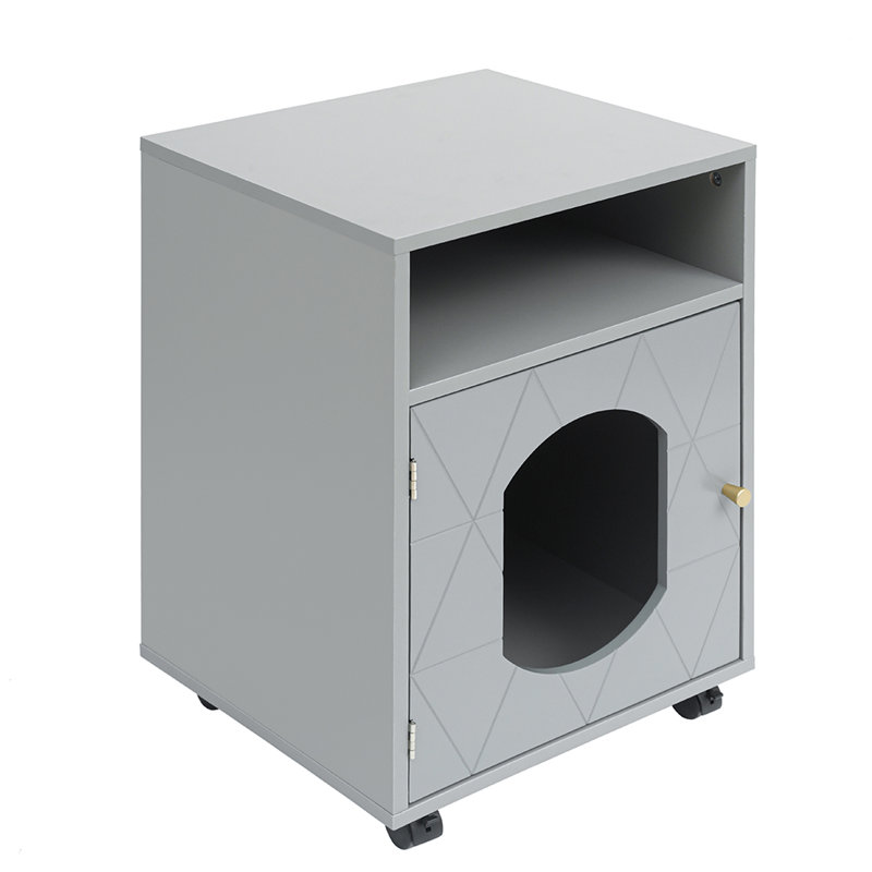 Maison pour chat avec table de bout