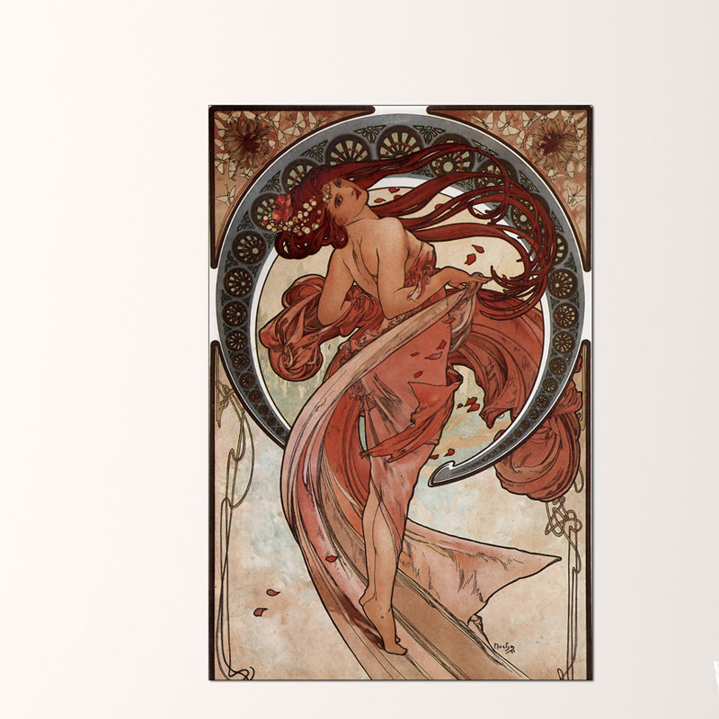 Mucha Alphonse - Wrapped Canvas Print, 135cm H x 90cm W x 1.8cm D