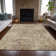 Machine Washable Indoor/Outdoor Xhevrie Taupe Rug
