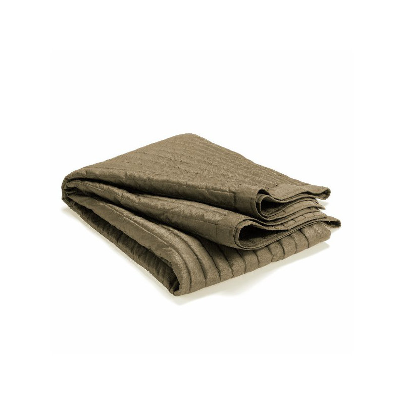 Iconium Polyester Solid Colour Bedspread, 270 x 270 cm Bedspread, Sage