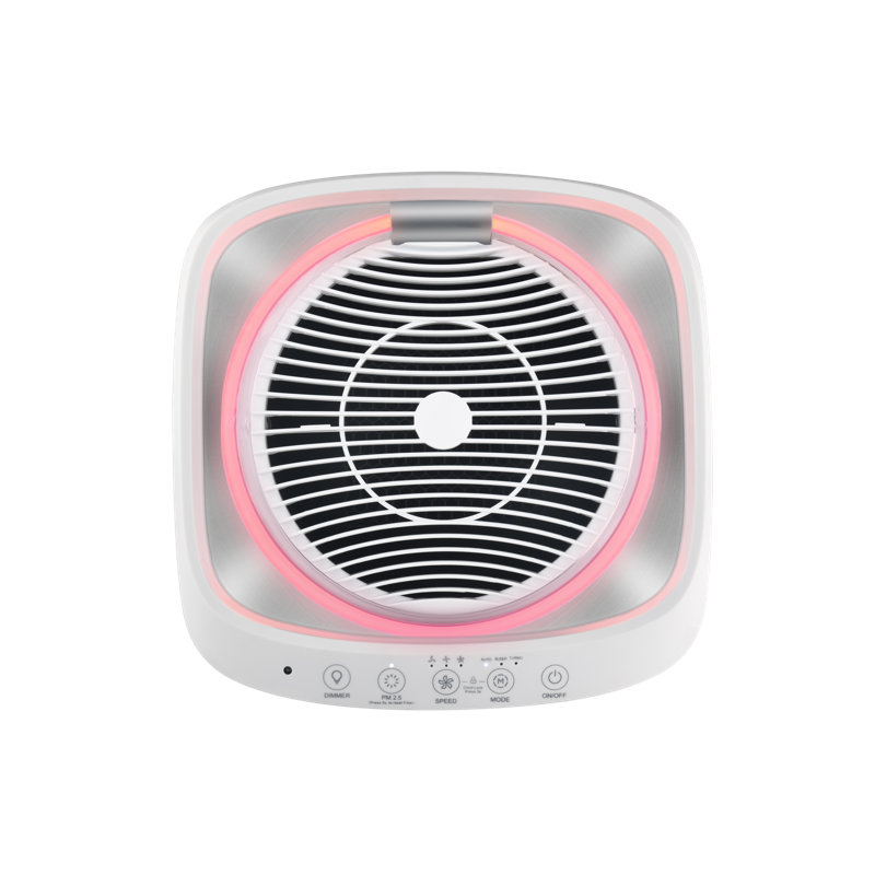 White Energy Star HEPA Filter Air Purifier for Large Rooms