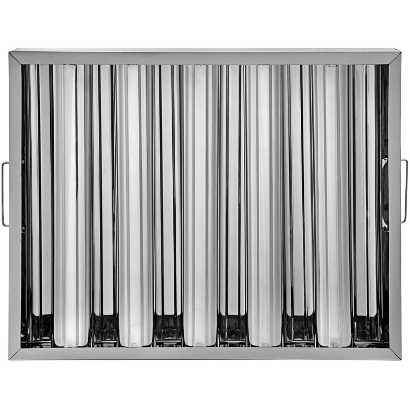 VEVOR Stainless Steel 0.01 CFM Range Hood with Baffle Filter