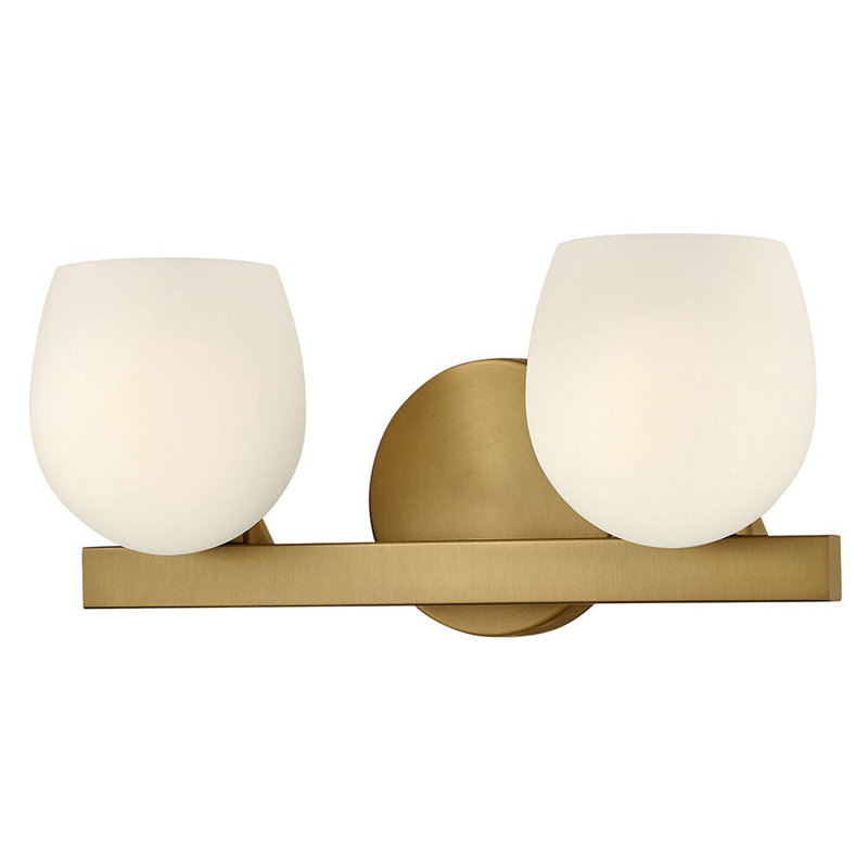 Hinkley Mae Bathroom Vanity, Lacquered Brass