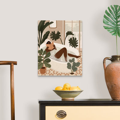 " Home Spa I " by Victoria Barnes Painting Print