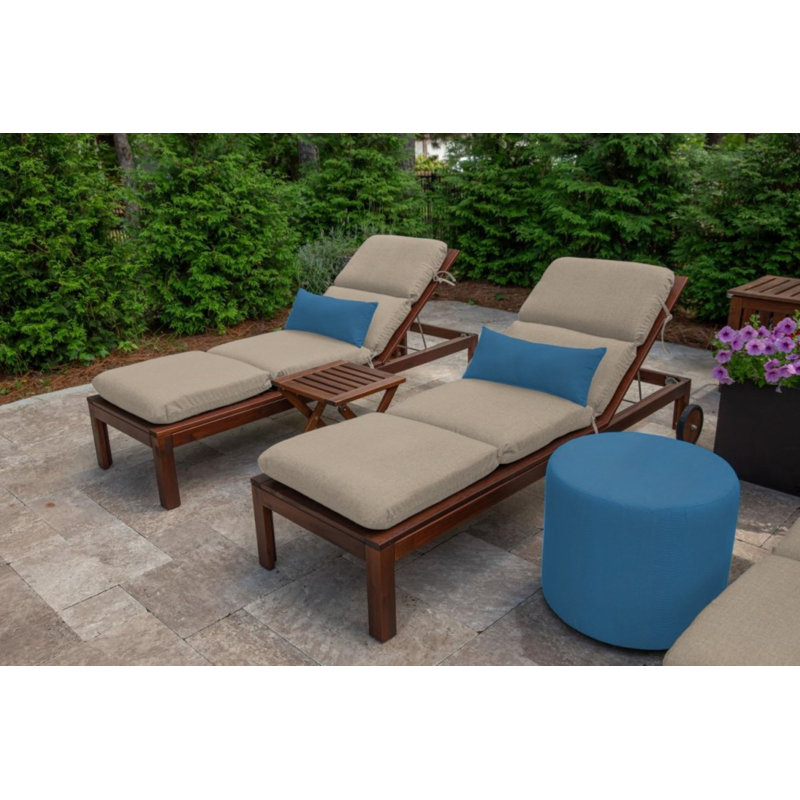 Cherelle Outdoor Rectangular Pillow Cover & Insert, Canvas Regatta Sunbrella®