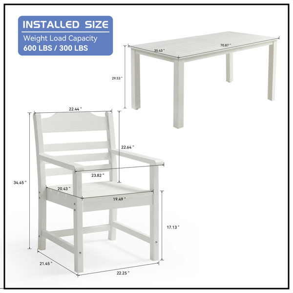 Dimensions du produit