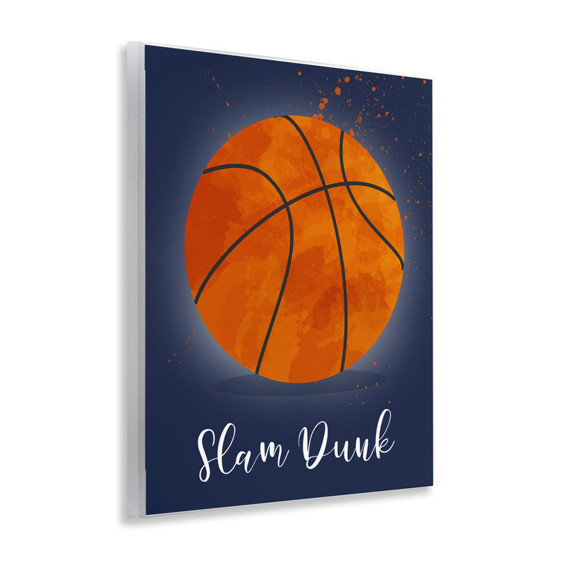 Jeu sur plaque Slam Dunk, design par Christine Simpson Art
