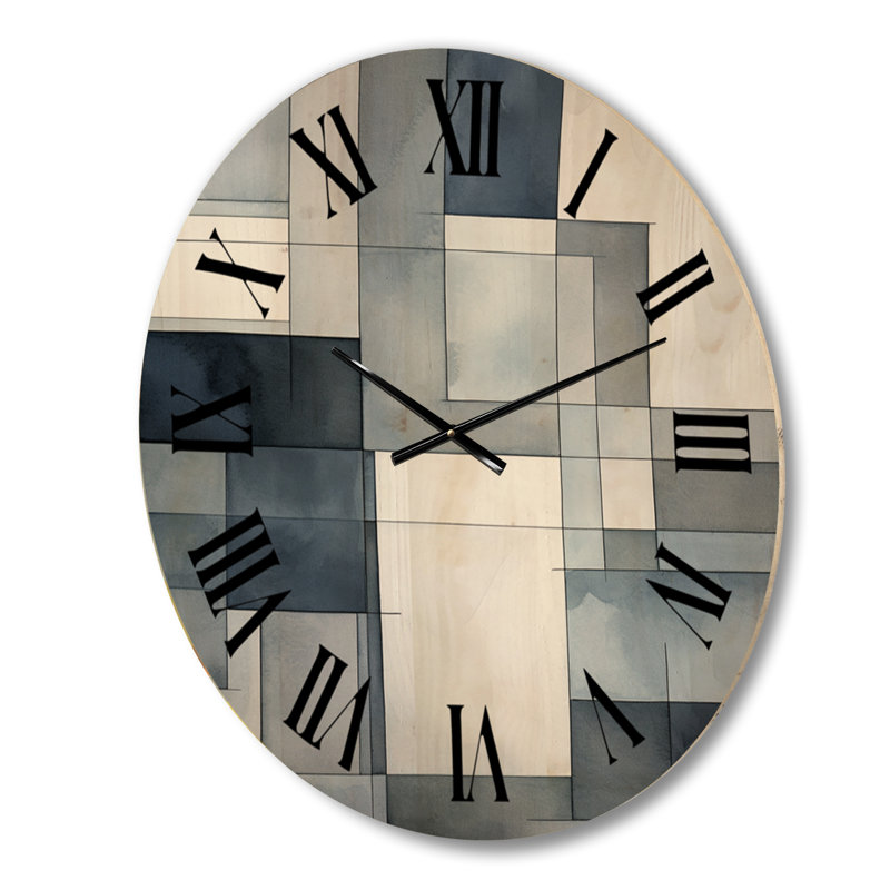 Horloge murale Cubist Dreams, Moyenne