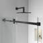 Julien 60'' W 76'' H Frameless Rectangle Reversible Shower Enclosure-70485586