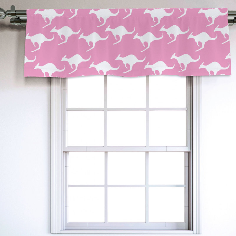 Sateen Ruffled Window Valance