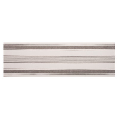 Gracie Oaks Up Country Stripe Table Runner