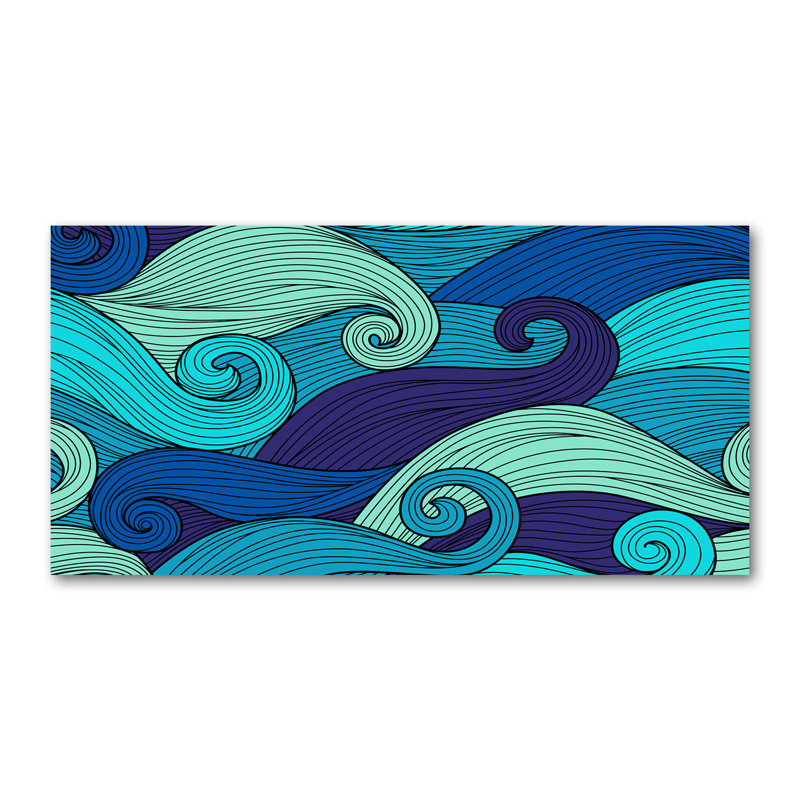 50cm W x 100cm L Glass Peel and Stick Panel