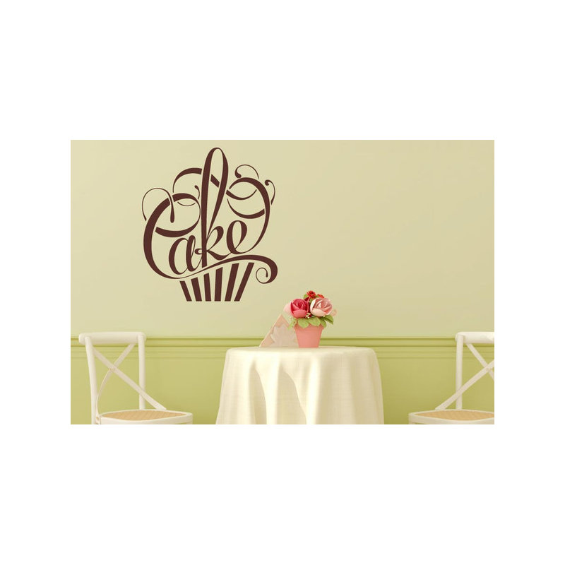 Wall Decal, Brown, Large