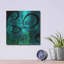Red Barrel Studio® «Turquoise Element II» par Sisa Jasper, art mural en métal-686668526