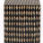 Yatim Square Decorative End Table with Bamboo Diamond Pattern