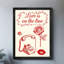 «Black Love», «Love is on the line», impression sur toile, thème de la Saint-Valentin, impressions encadrées-2032325902