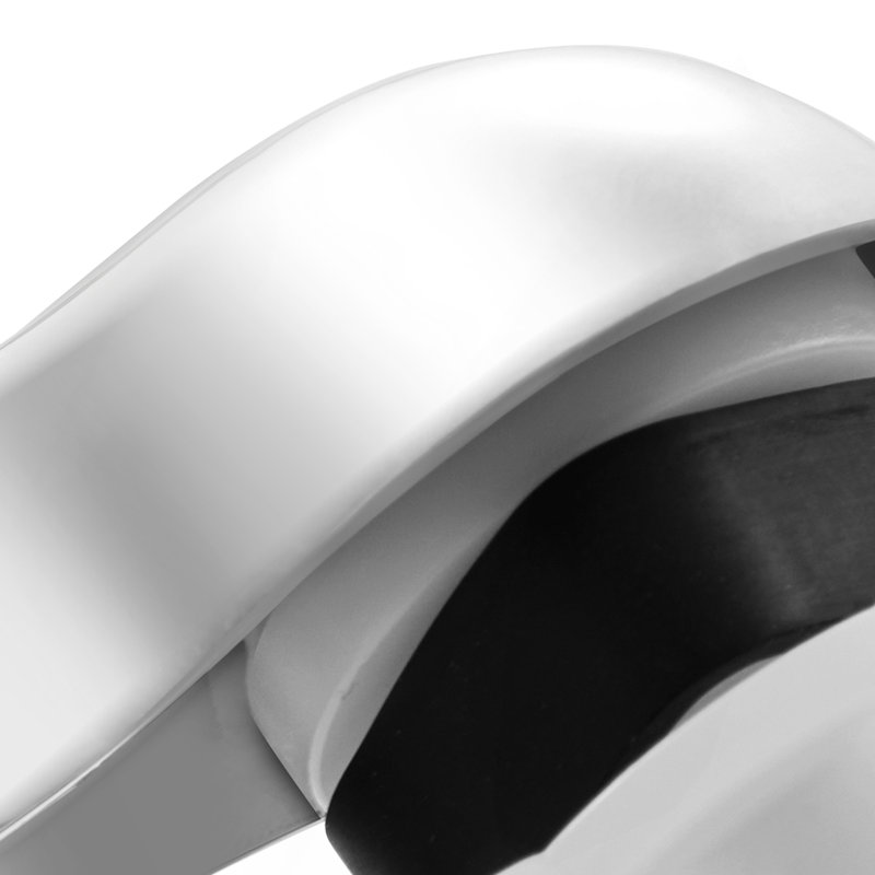 Trousse de remplacement pour poignée de toilette à fixation latérale, chrome