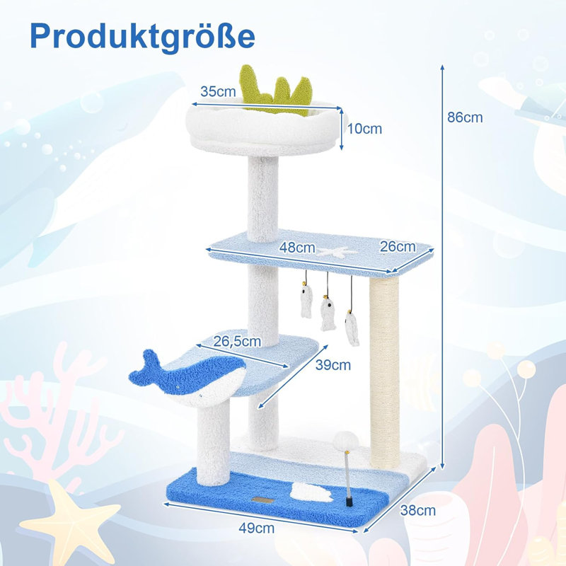 86 cm H Cat Tree / Condo