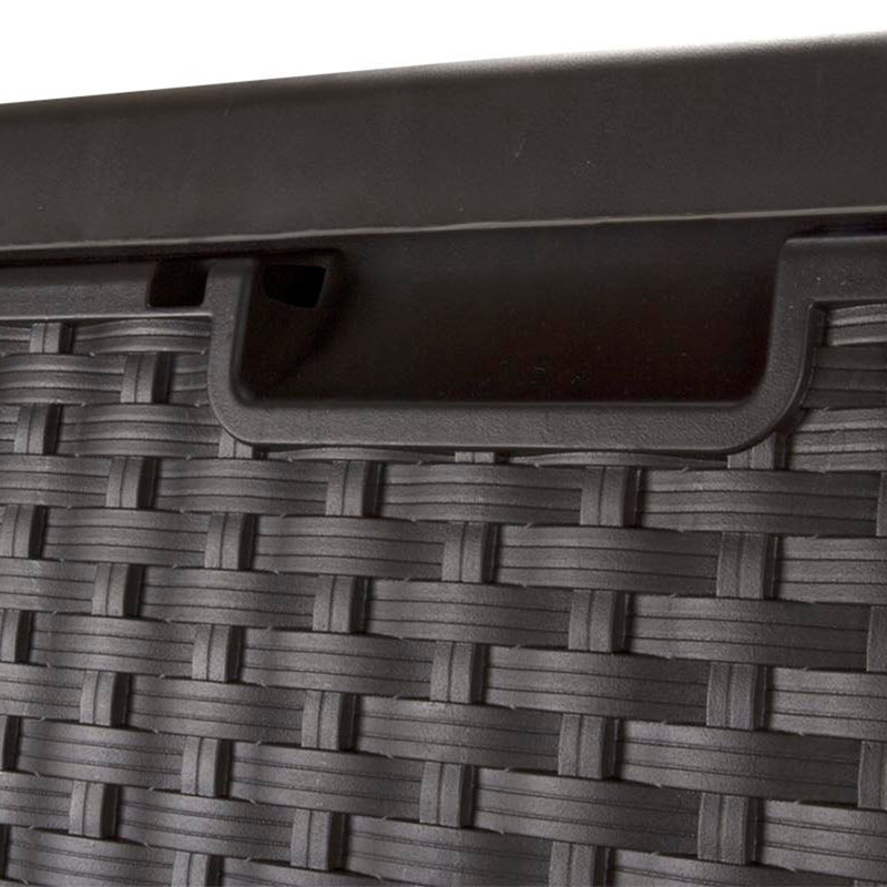 Suncast 25.5'' W 99 Gallons Water Resistant Resin Deck Box in Brown