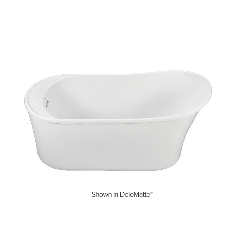 Eryn 60" Freestanding Soaking Bathtub, Acrylic CXL®