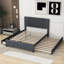 Lit plateforme avec rangement Lafonya-2142073529-2142073528