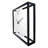 Analog Metal Electric Tabletop Clock White