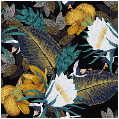 Ceresco Peel & Stick Floral Roll