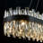 Dimmable Modern Square / Rectangle Crystals Chandelier-1815481799