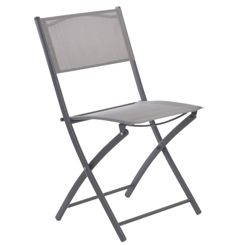Magno 2 - Person Patio Dining Set with Round Table, Grey