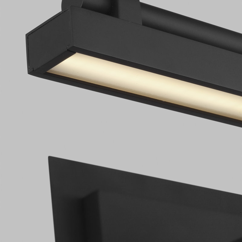 Kal Dimmable LED Wall Mounted Picture Light, Nightshade Black