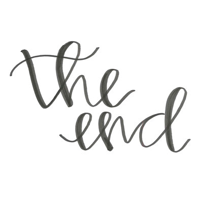 The End 2 - Wrapped Canvas Art Prints