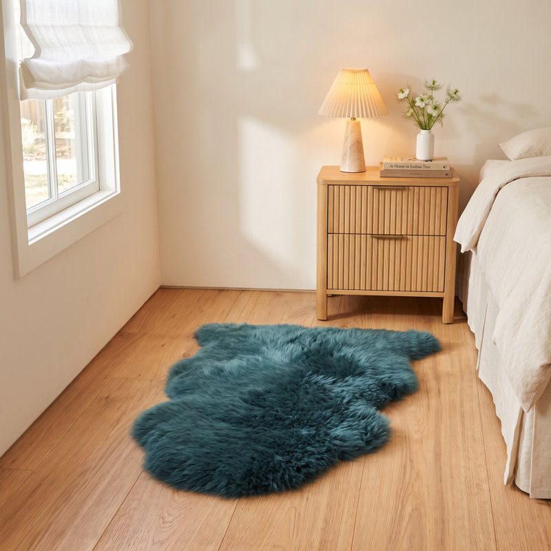 Gallier Handmade Sheepskin Area Rug