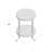 Fabiola Solid Wood Top End Table
