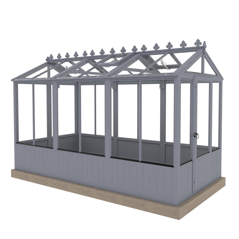 Holkham 12 ft x 6 ft Greenhouse, Indigo